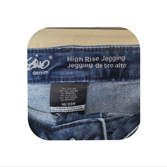 Mossimo High Rise Jeggings - Size 16R - Picture 2 of 3